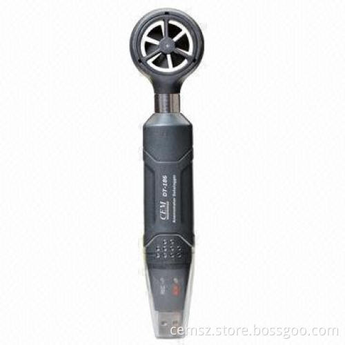 Anemometer Datalogger, with 2s to 24hrs Measuring Rate